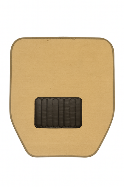 5pcs Heavy Duty Car Floor Mats In Brown